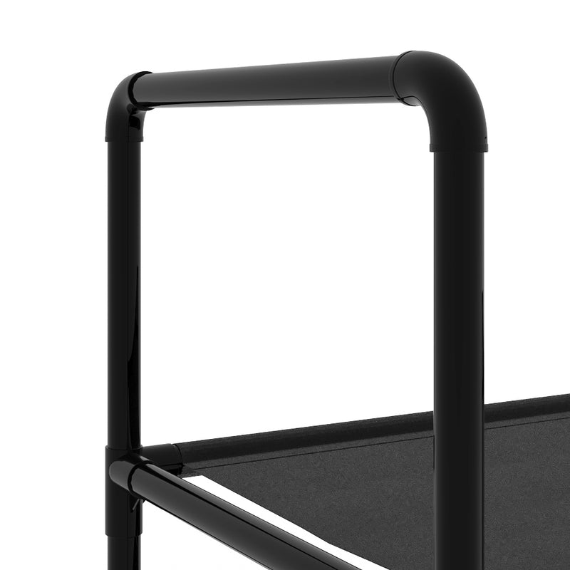 Lifeideas 3-Tier Large Open-Style Shoe Rack