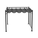 10 x 9FT Outdoor Pergola with Canopy