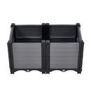 Breeins Plastic Raised Garden Bed Planter Box