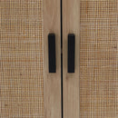 LivingandhomeDirect Rattan Sideboard with Double Doors