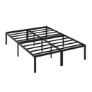 Livingandhome Black Iron Bed Frame without Mattress