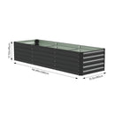 Breeins Metal Raised Garden Bed