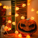 Battery Operated Pumpkin String Lights