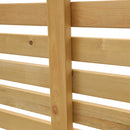 Garden Sanctuary Garden Privacy Wood Fence