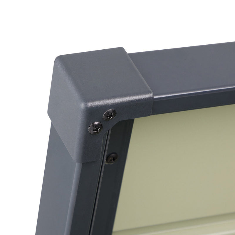 Garden Sanctuary Steel Garden Lockable Storage Box for Tools