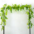 Lifeideas Faux Hanging Wisteria Floral Decoration