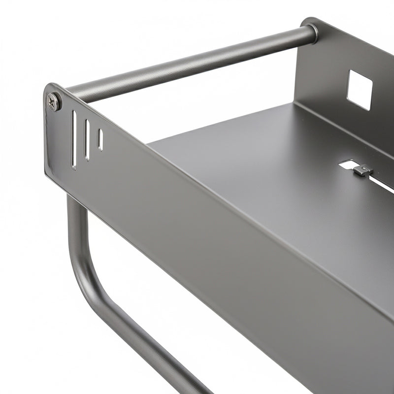 Lifeideas Grey Wall-Mounted Spice Rack