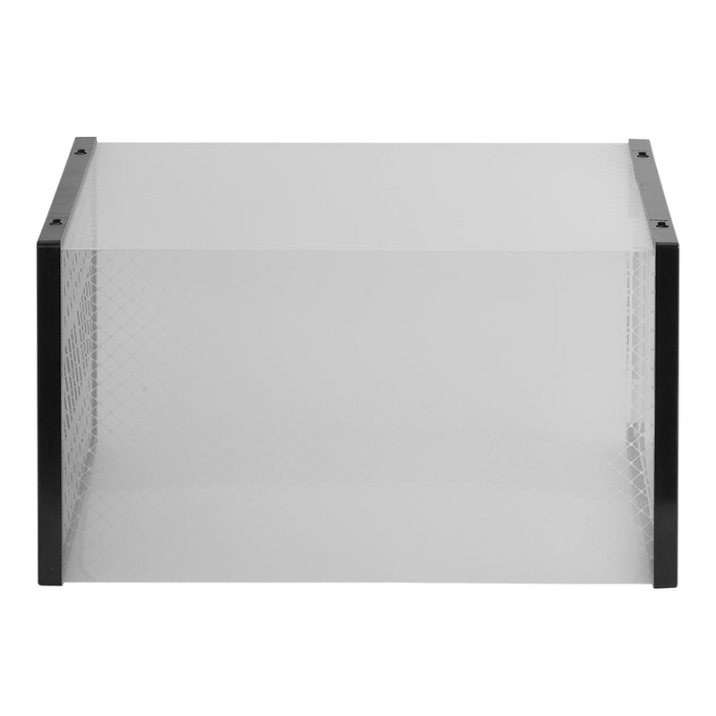 Livingandhome 12 Pack Plastic Shoe Storage Box