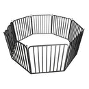 KidKid 8 Panels Metal Pet Playpen with a Door