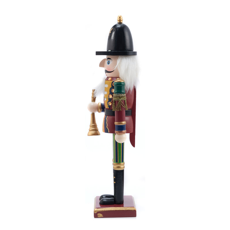 Lifeideas Wooden Nutcracker Soldier Christmas Ornament