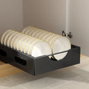 Lifeideas Black Steel Cabinet Bowl Holder