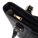 Modishion Fashion PU Leather Single Shoulder Tote Bag Handbag with Adjustable Strap