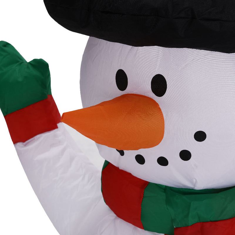 Lifeideas Inflatable Snowman Christmas Yard Decoration with LED
