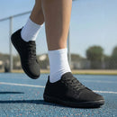 Wide Fit Trainers Comfortable Running Trainers - Black