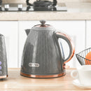 HOMCOM Electric Kettle, Fast Boil, 1.7L, 3kW, Swivel, Auto Shut-off