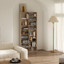 HOMCOM 640 CD Storage Unit 360 DVD Storage Tower W/ 18 Compartments