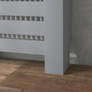 HOMCOM Radiator Cover with Drawer, Horizontal Slat