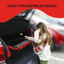 AIYAPLAY Electric Scooter for 6-14 with Dual Brakes & Colourful Light