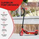 AIYAPLAY Electric Scooter for 6-14 with Dual Brakes & Colourful Light