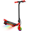 AIYAPLAY Electric Scooter for 6-14 with Dual Brakes & Colourful Light
