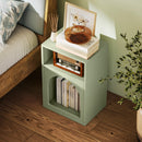 HOMCOM Bedside Table, Modern Bedside Cabinet For Bedroom