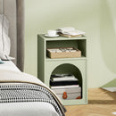 HOMCOM Bedside Table, Modern Bedside Cabinet For Bedroom