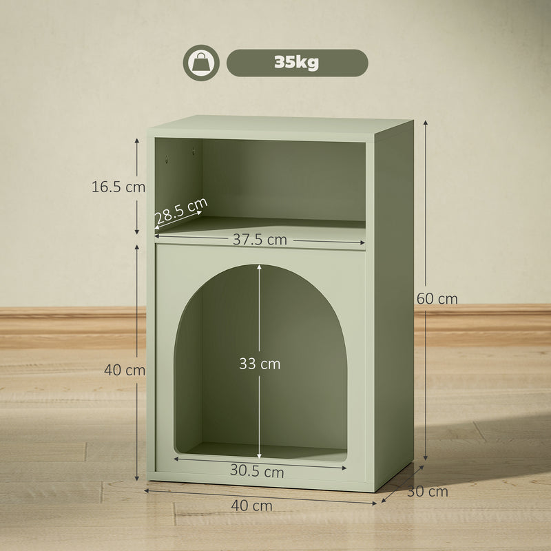 HOMCOM Bedside Table, Modern Bedside Cabinet For Bedroom