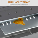 Outsunny Gas Barbecue Grill 3+1 Burner Garden BBQ w/ Large Cooking Area