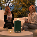 Outsunny Stainless Steel Smokeless Wood Burning Firepit Garden Fire Pit