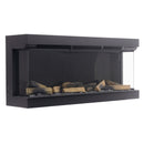 Livingandhome 50inch 3-Sided Smart Electric Fireplace