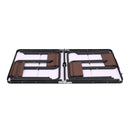 Breeins Outdoor Foldable Picnic Table With Four Stools