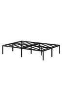 Livingandhome Black Iron Bed Frame without Mattress