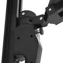 Outsunny Wall-Mounted Parasol Patio Umbrella With Hand To Push System - Khaki/Grey