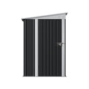 Breeins 4x6 FT Metal Pent Roof Garden Tool Storage Shed