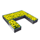 Breeins U-shaped Raised Garden Bed With 5 Compartments
