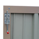4*6FT / 6*8FT Metal Garden Storage Shed with Lockable Door