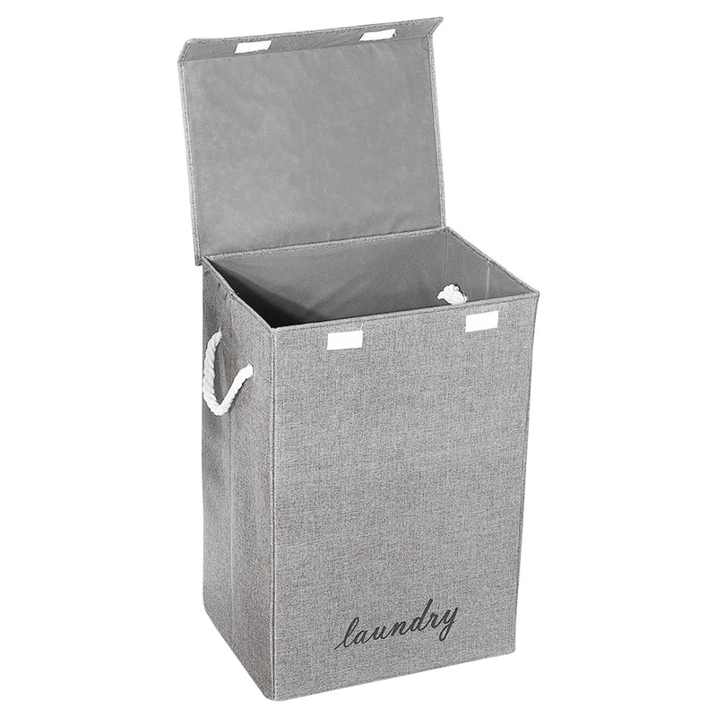 Lifeideas Home Laundry Storage Basket with Lid