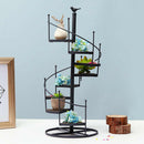 Lifeideas Vintage Tiered Metal Plant Shelf