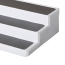 Lifeideas Expandable 3-Tier Non-Slip Spice Jar Rack Stepped Shelf