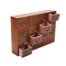 Lifeideas Retro Wooden Drawer Organzier Box