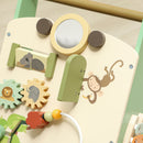 AIYAPLAY Wooden Baby Walker with Speed Control, Montessori-Inspired Centre