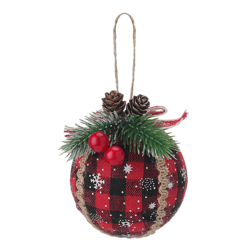 Livingandhome Set of 9 Christmas Ball Ornaments Hanging Decorations