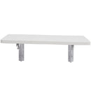 Space-saving Floating Wall-Mounted Rectangular Fold-Down Table