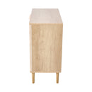 Livingandhome Adjustable Shelved Storage Sideboard