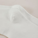 Modishion 6 Pairs White Cotton Crew Socks