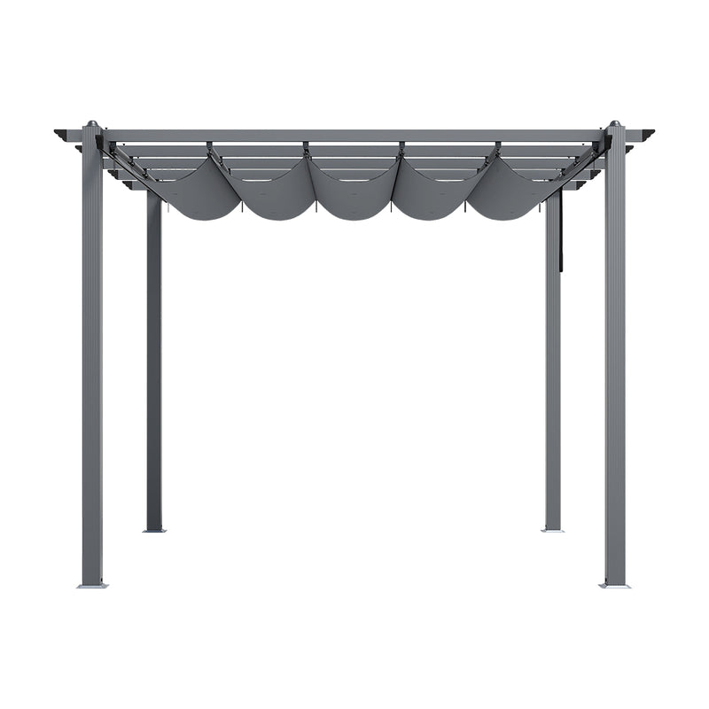 Livingandhome Aluminum Pergola For Patio Deck