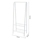 Livingandhome Modern Freestanding Clothes Rail