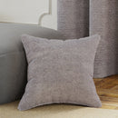 Luxury Enhanced Living Pair of Royale Boucle Silver Cushion Covers - 43x43cm - Cases Only