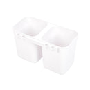 Lifeideas 2-Tier Metal Dish Rack with Utensil Holder Dish Drainer for Kitchen Counter