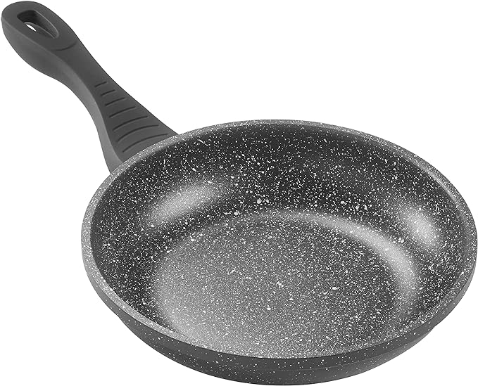 Sovereign Stone Non Stick Frying Pan - Forged Aluminium Marble Effect